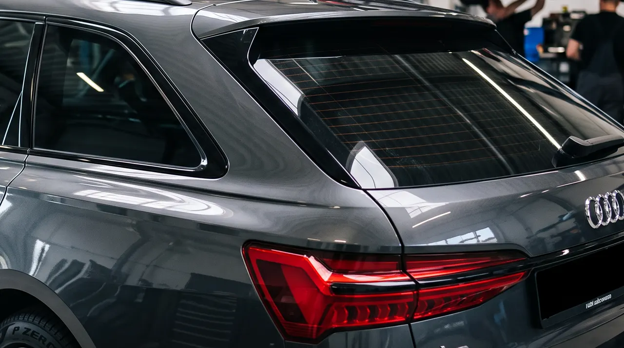 Scheibentönung Heck & Seite — Audi A6 Avant